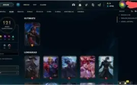 LOL CONTA +120 SKINS, DX DIMA EMAIL NÃO-VERIFICADO