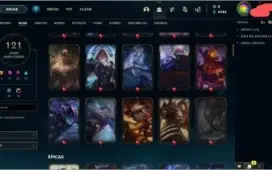 LOL CONTA +120 SKINS, DX DIMA EMAIL NÃO-VERIFICADO