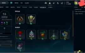 LOL CONTA +120 SKINS, DX DIMA EMAIL NÃO-VERIFICADO