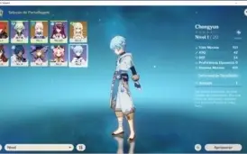CONTA GENSHIN AR 7 COM DILUC, KOKOMI E JADE