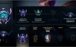 Conta League of Legends 7 skin vitoriosas