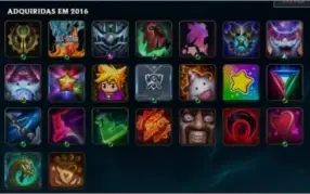 Conta League of Legends 7 skin vitoriosas