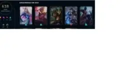 CONTA DE LOL 638 SKINS e +