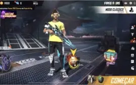 CONTA FREE FIRE COM ALEK E CALÇA ANGELICAL