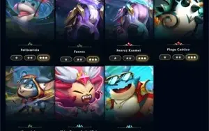 Trocador de skin interno para Teamfight Tactics Indetectável