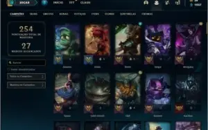 Conta prata 3 com 100 champs e 75 skins +1 Prestigio