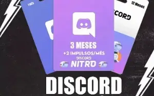 Discord Nitro Gaming - 3 Meses (Trimestral)