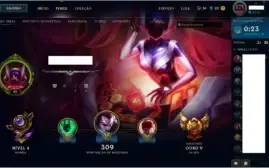 CONTA TOP DE LEAGUE OF LEGENDS