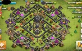 Centro de vila Nivel 9 [Clash of clãns]