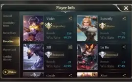 Contas (CR Arena 11; CoC CV9; AoV D5; Fifa Mobile OVR104)