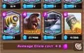 Contas (CR Arena 11; CoC CV9; AoV D5; Fifa Mobile OVR104)