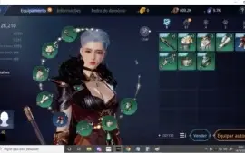 Conta MIR4 nível 40 com Conquista Santuário Sagrado lvl3