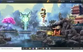 Conta MIR4 nível 40 com Conquista Santuário Sagrado lvl3