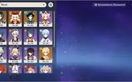 XIAO + VENTI + KLEE + DILUC + MONA + HOMA + 2 AMOS