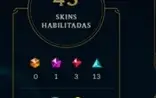unranked ex platina 45 skins mmr bom