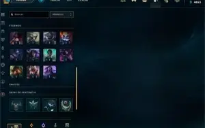 Conta Platina --210 SKINS--110 EMOTES-182 ÍCONES