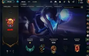 Conta Platina --210 SKINS--110 EMOTES-182 ÍCONES