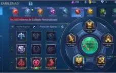 Conta mítico   49 heróis 56 skin..