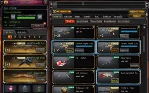 Conta Crossfire (9 Vip's + 17 MN + varios personagens)