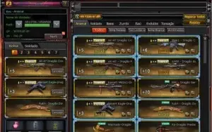 Conta Crossfire (9 Vip's + 17 MN + varios personagens)