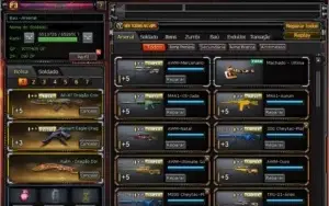 Conta Crossfire (9 Vip's + 17 MN + varios personagens)