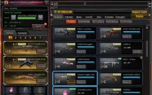 Conta Crossfire (9 Vip's + 17 MN + varios personagens)