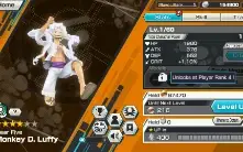 Gear Five Monkey D Luffy com +500Gemas One Piece Bounty Rush