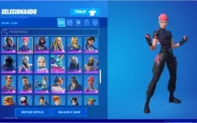 CONTA FORTNITE RARA WILDCAT/IKONIK/GLOW/ROGUE SPIDER/MINTY