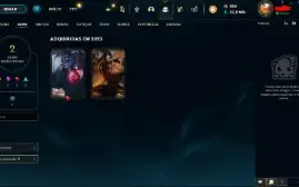 Conta league of legends com rp e skins, muito barata!