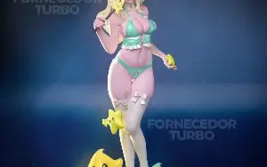 Princess Rosalina 3D - Arquivo STL para impressão 3D