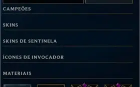 Conta LOL lvl 30 com SKINS