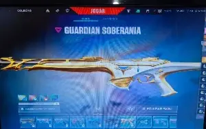 Conta Platina Com Skins E Faca/ Desapego