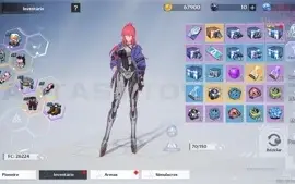 Conta com Frigg 2 estrelas quase todos ssr + 26k de fc