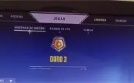 Conta valorant elo Ouro 3