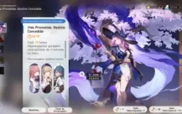 conta honkai stair rail c/ 27k de jades
