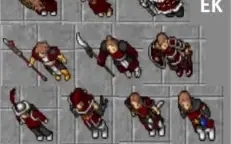 EK 229, RP 187 - skills boas - Squire of Tibia