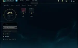 Conta no lol de  2013/ diamante 5/ 83 skin