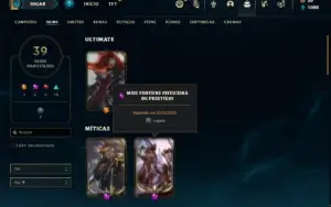 Conta prata 2 com 40 Champs e 39 Skins ( MAIN ADC )