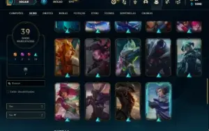 Conta prata 2 com 40 Champs e 39 Skins ( MAIN ADC )