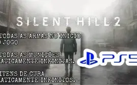 Sillent Hill 2 (PS5) - Armas, munições, itens de cura