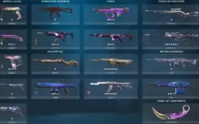 Conta Com Karambit Sublime E Vandal Rgx 🥋 Varias Facas 🥋