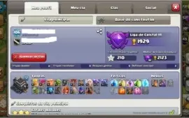 Clash of Clans CV 9 Quase FULL