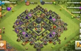Clash of Clans CV 9 Quase FULL