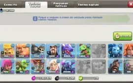 Conta Clash Of Clans Cv 9 Semi Full Barato Promoção!!