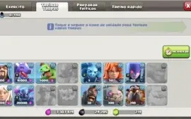 Conta Clash Of Clans Cv 9 Semi Full Barato Promoção!!