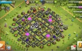 Conta Clash Of Clans Cv 9 Semi Full Barato Promoção!!