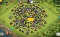 Clash Of Clans CV9 é Clash Royale Arena 13