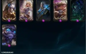 Conta LOL 492 skins 21 gemas gold 4