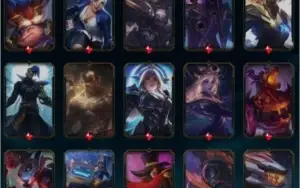 Conta LOL 492 skins 21 gemas gold 4