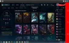 Urgente!! Vendo duas contas de lol super abaixo do preço